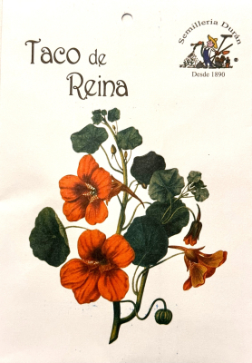 Semillas De Taco De Reina Capuchina Flores