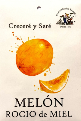 Semillas De Melon Rocio De Miel Huerta