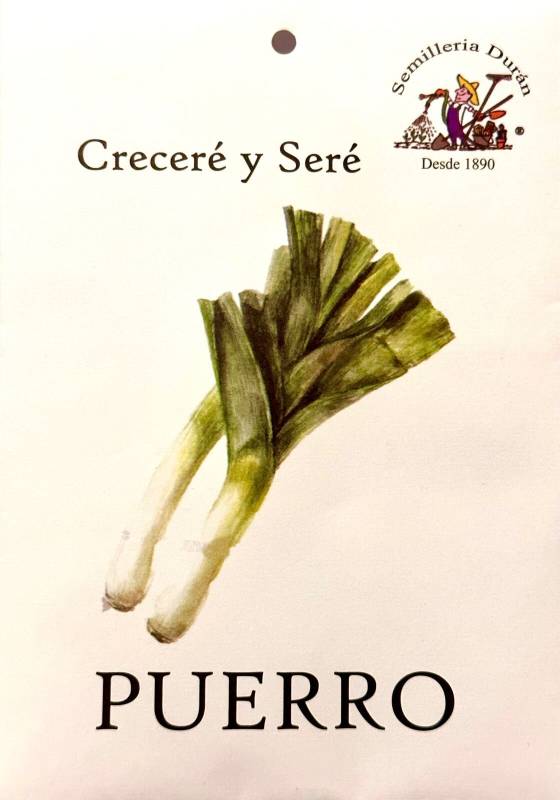 Semillas De Puerro Huerta
