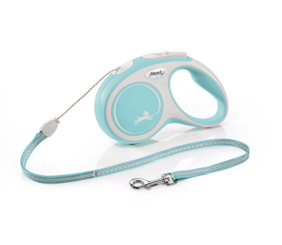 Flexi Correa Ext.new Comfort S 5M-12Kg-Azul