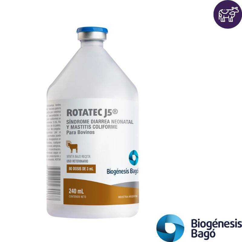 Rotatec J5 Frasco X 40 Ds - Biogenesis Bagó
