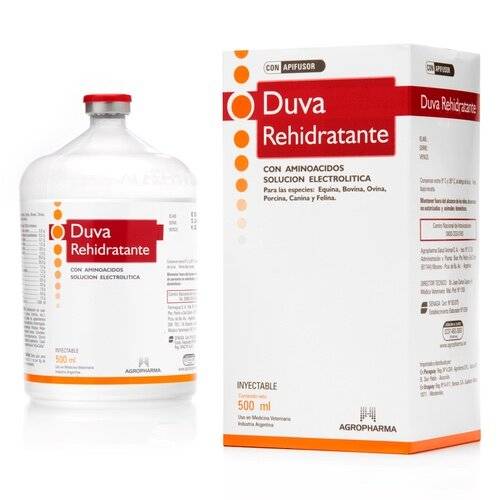 Duva Rehidratante Con Aminoacidos (Fco. X 500 Ml)-Agropharma