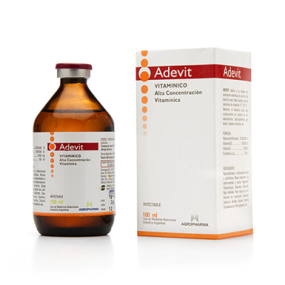 Adevit X 100 Ml (Vitamina A,D,E) -Agropharma