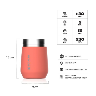 Vaso Stanley Everyday Coral