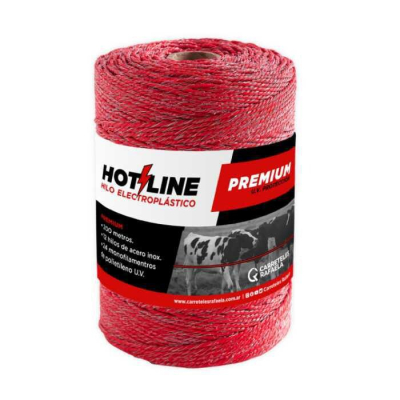 Bobina De Hilo Electroplastico Premium 500 Mt (12 Hilos) - Hotline