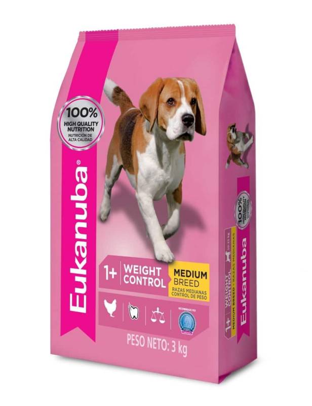Eukanuba Weight Control Medium Breed X 3 Kgs.