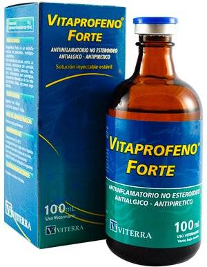 Vitaprofeno Forte X 100 Ml (Ketoprofeno) Viterra-Agroinsumos