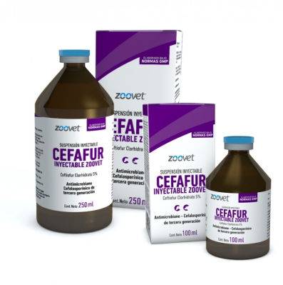 Cefafur Inyectable (Ceftiofur) 250 Ml. - Zoovet
