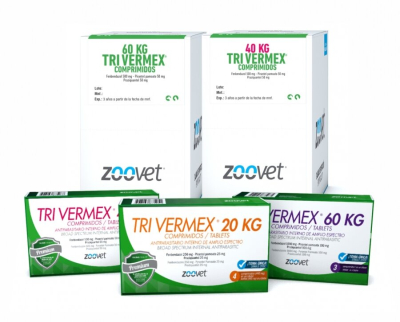 Trivermex 20 Kgs X 4 Comp. (Fenbendazol) - Zoovet