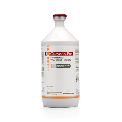 Calcyodofos X 500 Ml. (Calcio,Zinc,Cobalto,Cobre)-Agropharma