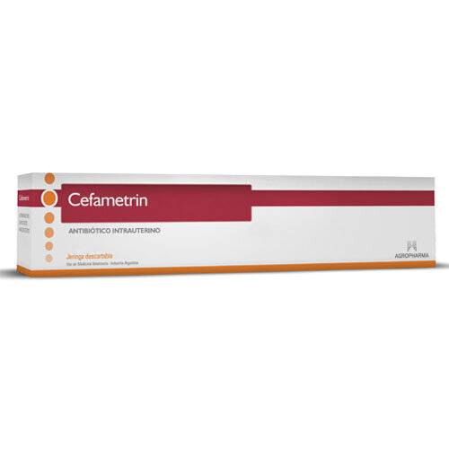 Cefametrin X 20 Gr. X 12 Jeringas (Cefapirina)-Agropharma