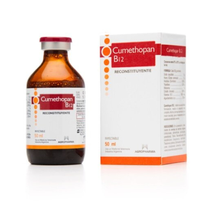 Cumethopan B 12 X 50 Ml (Vitamina,Colbato,Metionina,Hierro)-Agropharma