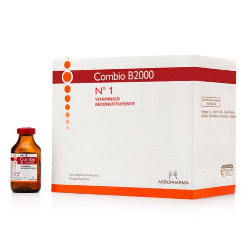Combio B 2000 1 Un. 20Ml (Tiamina)-Agropharma