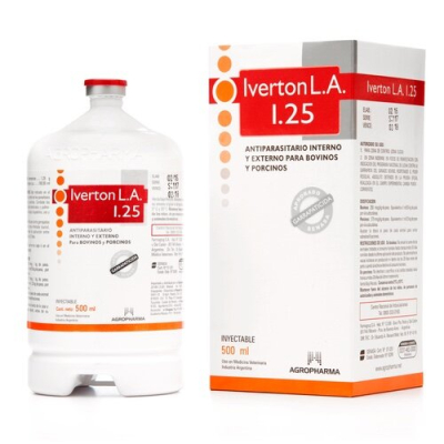Iverton 1.25 (Fco X 500 Ml)-Agropharma