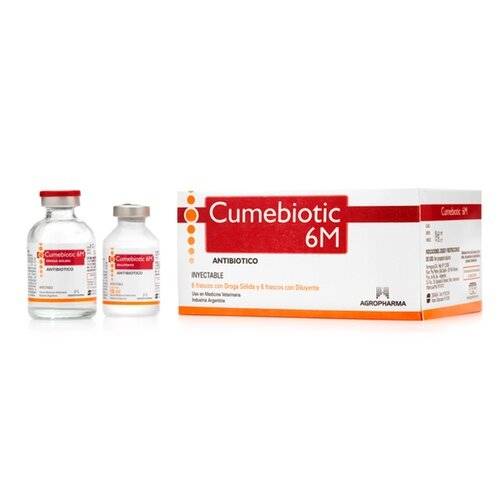 Cumebiotic Iny. X Ampolla  (Penicilina) - Agropharma