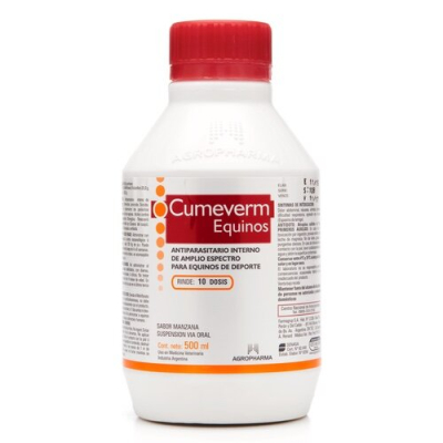 Cumeverm Equinos Susp. X 500 Ml.-Agropharma