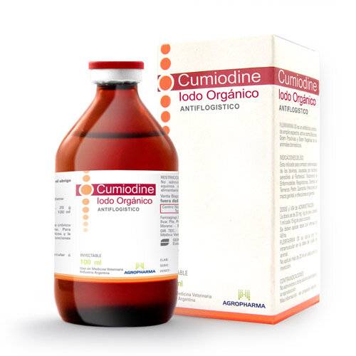 Cumiodine Iodo Organico Iny X 100 Ml.*-Agropharma