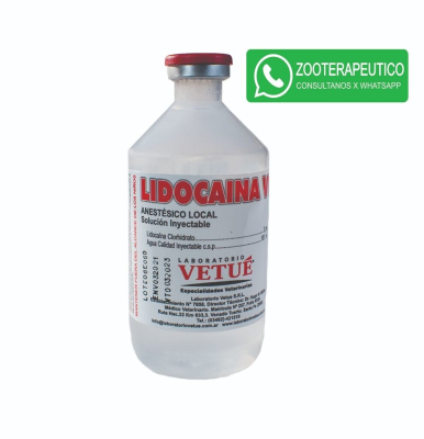 Lidocaina Iny X 100Ml - Vetue