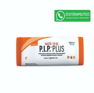 Pipeta Pip Plus Hasta 10 Kgs - Zoovet