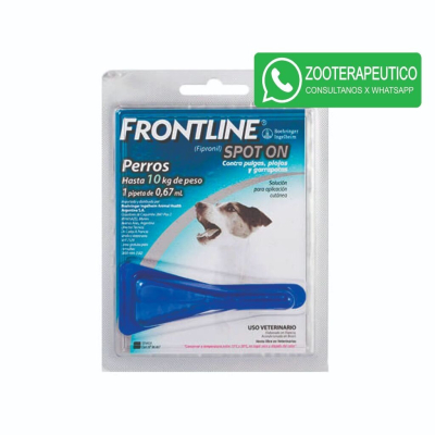 Pipeta Frontline Spoton Hasta 10Kg - Merial
