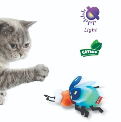 Peluche Mosca Con Luz Para Mascotas - Gigwi