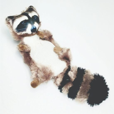 Peluche Mapache Con Sonido Para Mascotas - Gigwi
