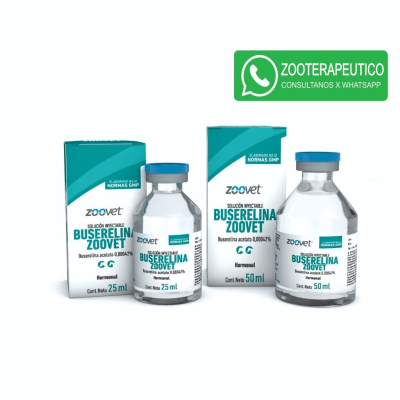 Buserelina Zoovet X 50 Ml - Análogo De Hormona Liberadora De Gonadotropinas- Zoovet
