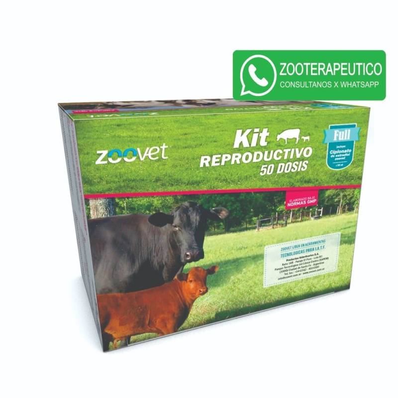 Kit Reproductivo Full Prociclar X 50 Trat - Inseminación Artificial - Zoovet