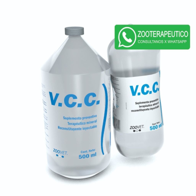 Vcc X 500 Ml- Suplemento Mineralizante Preventivo Terapéutico Reconstituyente - Zoovet