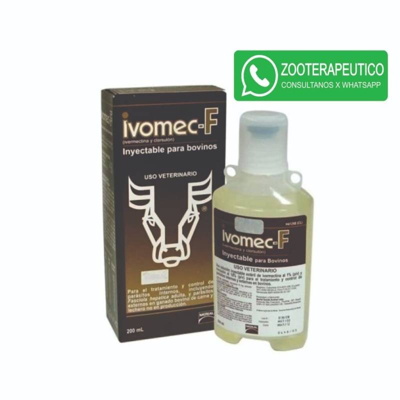 Ivomec F Iny.x 500 Ml - Boehringer