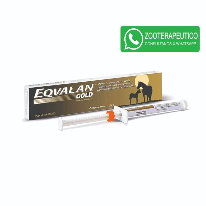 Eqvalan Gold Jeringa X 7.74G - Desparasitario Equino - Boehringer