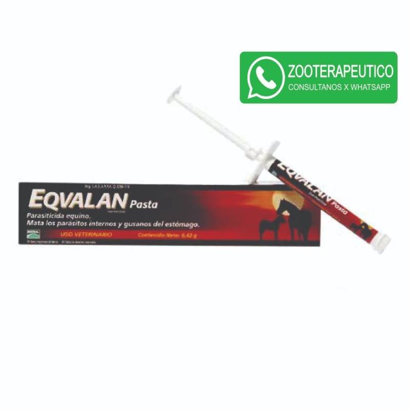 Eqvalan Jeringa X 6.42G - Desparasitario Equino - Boehringer