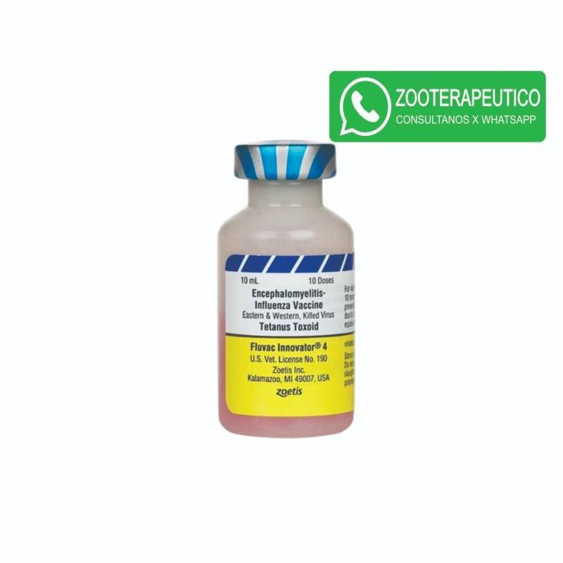 Vacuna Fluvac Innovatorehv X 10 Dosis Triple Equina - Zoetis