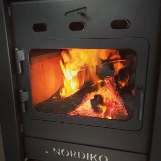 Estufa A Leña 20.000.Cal /90M3 - Nordiko -