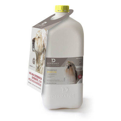 Shampoo Para Pelo Largo, Liso Y Ondulado 5 Litros- Dermapet