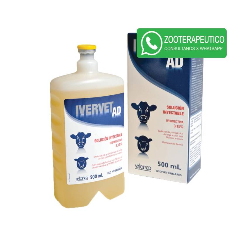 Ivervet Ad 3,15 - 500Ml- Vetanco