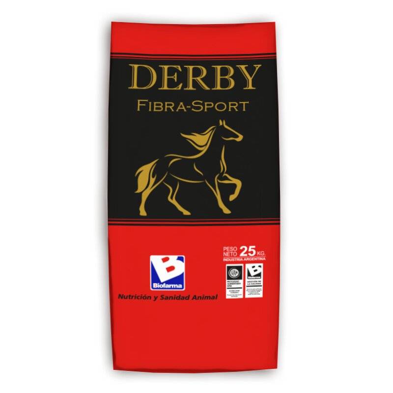 Derby Fibra Sport Alimento Energetico 25Kg-Biofarma