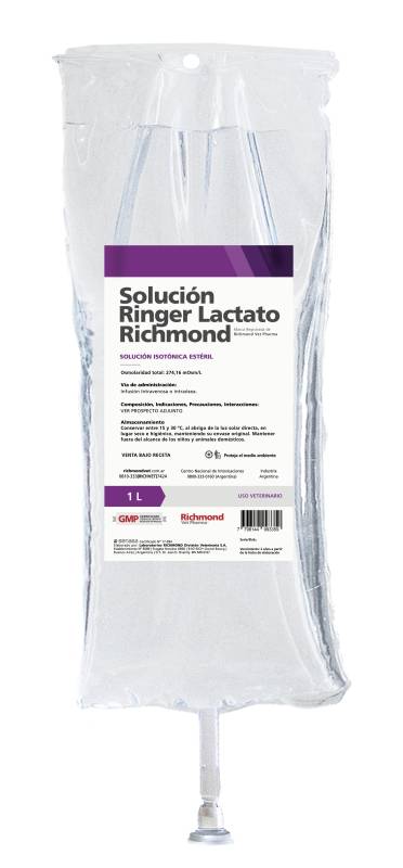 Ringer Lactato X 5 Lts - Richmond
