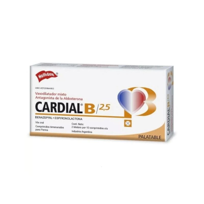 Cardial B 2.5 Mg X 20 C - Holliday