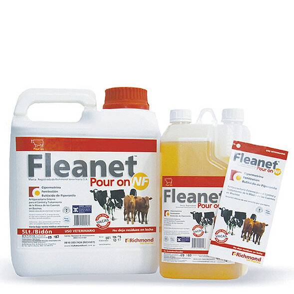 Fleanet Pour On X 1 Lt (Cipermetrina) - Richmond