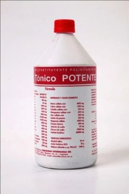 Tonico Potente X 1 Lt. -  Induvet