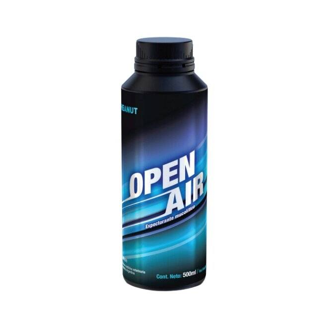 Broncodilatador Open Air X 500 Ml - Heanut