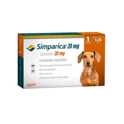 Simparica 20 Mg (5 A 10 Kg)- Zoetis