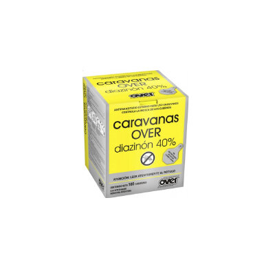 Caravanas Diazinon 40% X Unidad - Over