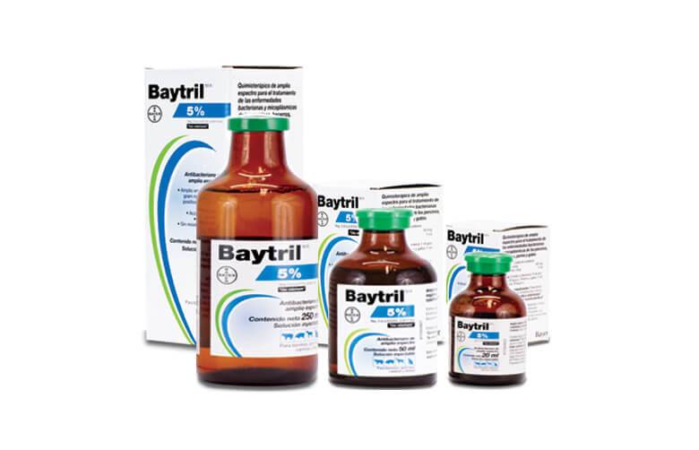 Baytril Inyectable 5% X 100 Ml - Elanco