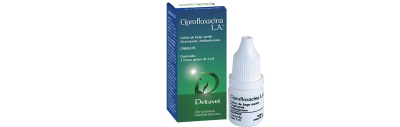 Ciprofloxacina Colirio La  5Ml (Ciprofloxacina) - Deltavet