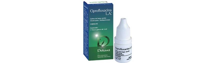 Ciprofloxacina Colirio La  5Ml (Ciprofloxacina) - Deltavet