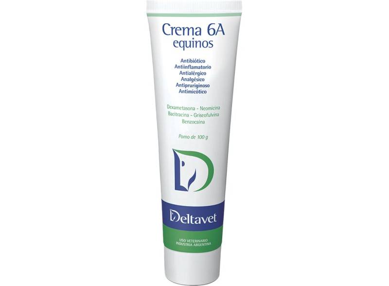 Crema 6A Equinos X 30 Gr (Neomicina) - Deltavet