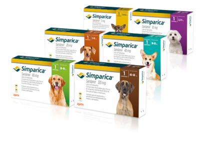 Simparica 120 Mg (40 A 60 Kg)- Zoetis
