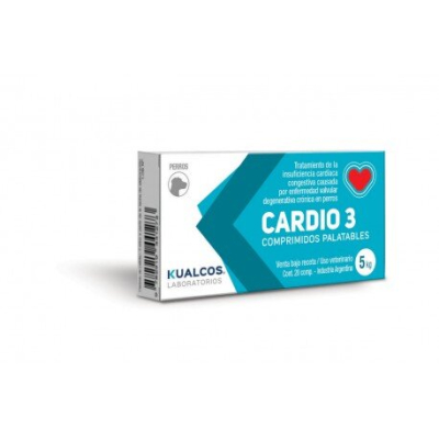 Cardio 3 40Kg X 20 Comprimidos - Kualcos